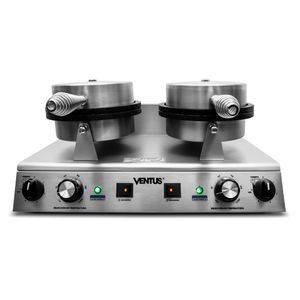 Máquina para barquillos doble